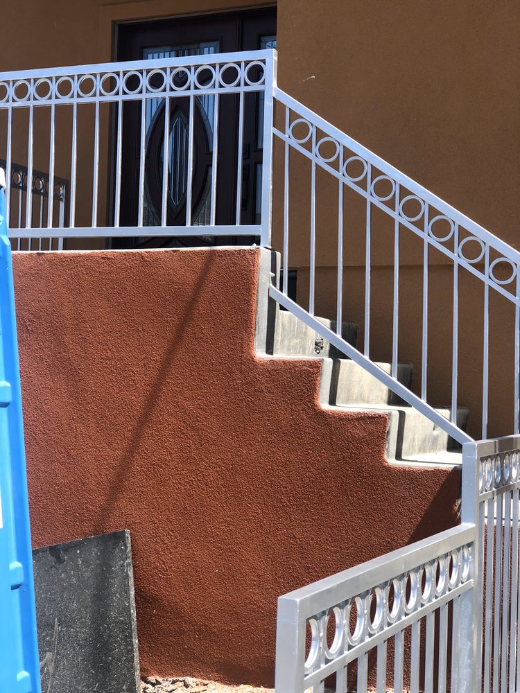 Stucco & Concrete Stairs