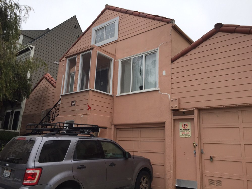 House exterior before renovation